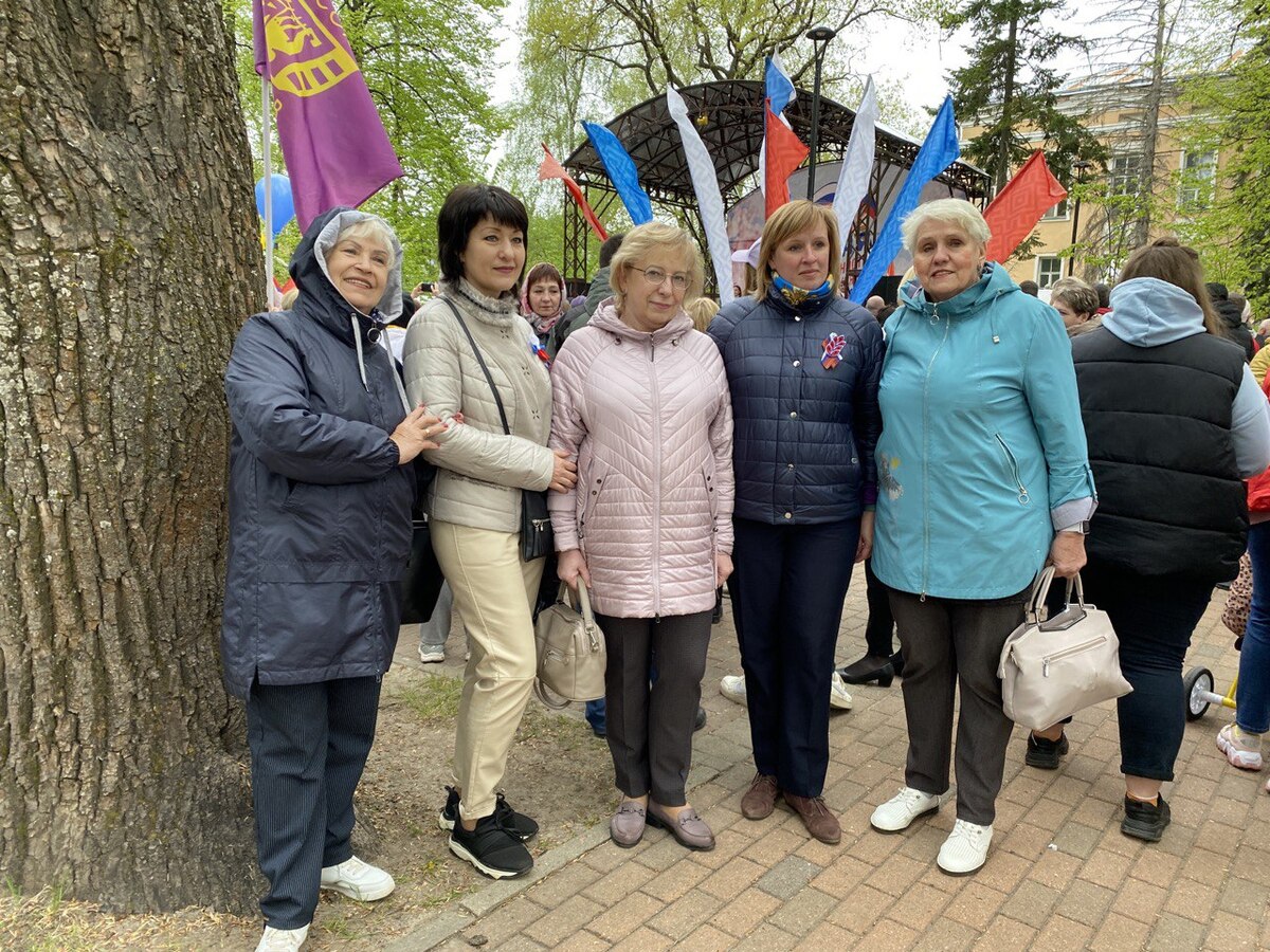 Первомайский митинг в Калуге Первомайский митинг в Калуге