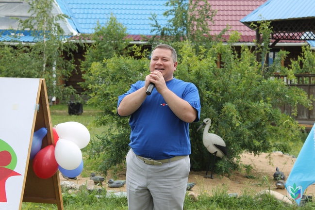 Абдуллаев на слёте Абдуллаев на слёте