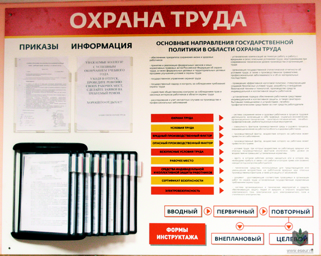 Уголок охраны труда Уголок охраны труда