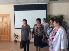 Бийский лицей - форпост Профсоюза в наукограде (выездное заседание президиума)