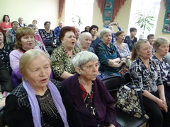 Приём ветеранов педагогического труда в честь Дня Победы