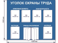 Какие документы размещать на информационном стенде уголка по охране труда в  образовательных организациях