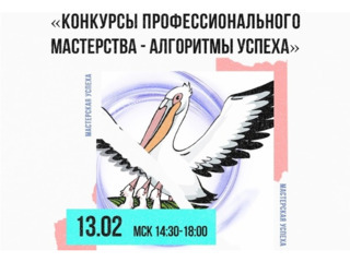 ВЕБИНАР ДЛЯ УЧАСТНИКОВ ПРОФЕССИОНАЛЬНЫХ КОНКУРСОВ