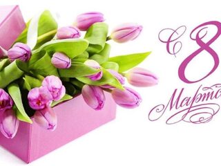 С Международным женским днем, коллеги и друзья!